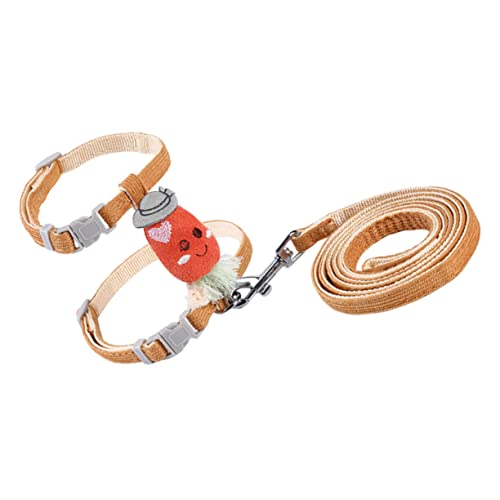 FUTUREORYY Katzen Leine Set Verstellbares Geschirr für Kätzchen Karotten Design Atmungsaktiv und Bequem für Outdoor Aktivitäten mit Kleinen Katzen FUTUREORYY Katzen Leine Set Verstellbares Geschirr für Kätzchen Karotten Design Atmungsaktiv und Bequem für Outdoor Aktivitäten mit Kleinen Katzen von FUTUREORYY