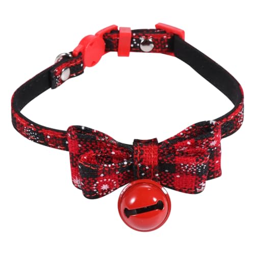 FUTUREORYY Katzenhalsband mit Weihnachtsmotiv Verstellbar Sicher Glöckchen für Festliche Anlässe und Haustierpartys FUTUREORYY Katzenhalsband mit Weihnachtsmotiv Verstellbar Sicher Glöckchen für Festliche Anlässe und Haustierpartys von FUTUREORYY