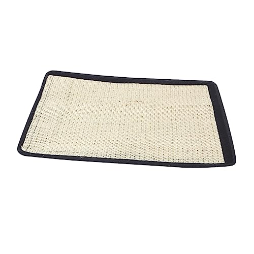FUTUREORYY Katzenkratzmatte aus Sisal Tragbare Kratzunterlage für Möbel und Sofaschutz Große Langlebiges Kratzspielzeug für Katzen für Krallenpflege und Möbelpflege von FUTUREORYY