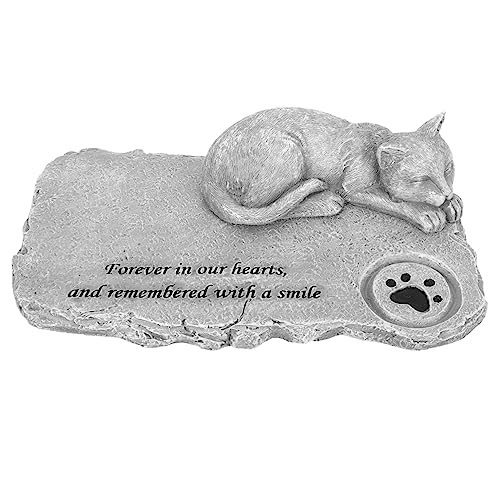 FUTUREORYY Katzenornamente Gedenkgrabstein Für Katzen Für Figuren Themengarten Personalisierter Gedenkgrabstein Haustiergrabstein Personalisierung Orangefarbene Katze Outdoor FUTUREORYY Katzenornamente Gedenkgrabstein Für Katzen Für Figuren Themengarten Personalisierter Gedenkgrabstein Haustiergrabstein Personalisierung Orangefarbene Katze Outdoor von FUTUREORYY