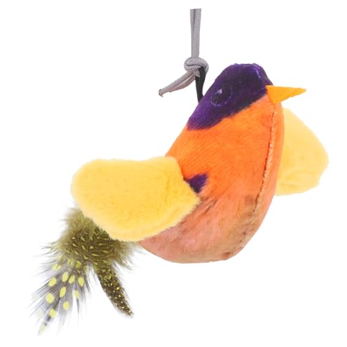 FUTUREORYY Katzenvogelspielzeug Katzenspielzeug Katzenminze Katzenfliegenvogelspielzeug Katzenfliegenspielzeug Kätzchenspielzeug Katzen Neckender Vogel Zwitschervogel Für Katzen Polyester FUTUREORYY Katzenvogelspielzeug Katzenspielzeug Katzenminze Katzenfliegenvogelspielzeug Katzenfliegenspielzeug Kätzchenspielzeug Katzen Neckender Vogel Zwitschervogel Für Katzen Polyester von FUTUREORYY