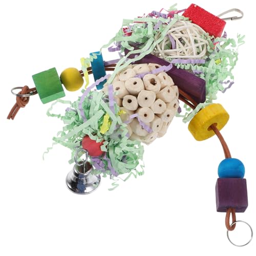 FUTUREORYY Kauspielzeug Für Papageien Papageien Papageienspielzeug Für Papageienstangen Papageienseil Zum Zerkleinern Von Haustiervögeln Kauspielzeug Für Vogelkäfige von FUTUREORYY