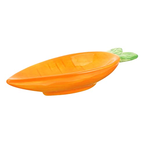 FUTUREORYY Keramische Hamster Futterschale Karottenform Rattenschale Für Kleintiere Langlebig Und Sicher Für Futter Und Wasser Haustierzubehör FUTUREORYY Keramische Hamster Futterschale Karottenform Rattenschale Für Kleintiere Langlebig Und Sicher Für Futter Und Wasser Haustierzubehör von FUTUREORYY
