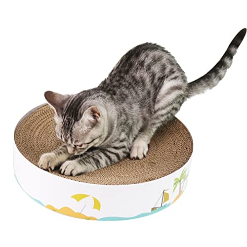 FUTUREORYY Klauen-Grenz-Katzenspielzeug Schüssel Rundes Kratzbett für Katzen runder Katzennapf drinnen Karton Kratzerschale Katzen-Kratzunterlage Runde Katzenkratzerpolster Zufällige Farbe FUTUREORYY Klauen-Grenz-Katzenspielzeug Schüssel Rundes Kratzbett für Katzen runder Katzennapf drinnen Karton Kratzerschale Katzen-Kratzunterlage Runde Katzenkratzerpolster Zufällige Farbe von FUTUREORYY