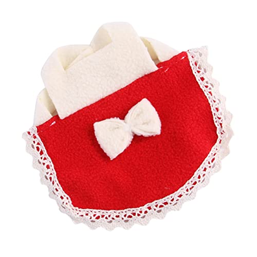 FUTUREORYY Kleidung für Haustiere Atmungsaktiv Hamsterkleid mit Schleife Haustierbekleidungszubehör Abdeckung Hamsterschleifenkleidung Kleines Haustier -Outfit Hamster-Bogen-Kostüm Stoff rot FUTUREORYY Kleidung für Haustiere Atmungsaktiv Hamsterkleid mit Schleife Haustierbekleidungszubehör Abdeckung Hamsterschleifenkleidung Kleines Haustier -Outfit Hamster-Bogen-Kostüm Stoff rot von FUTUREORYY