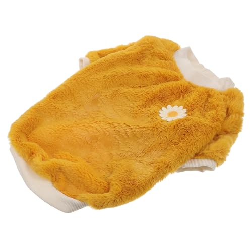 FUTUREORYY Kleidung für Haustiere Kostüm Hundevlies Hundeanzug Katzenmantel Hundebekleidung dekorative Kleidung für Hunde Wintermäntel für Haustiere Hundemäntel Hunde-Outfits Polyester Gelb FUTUREORYY Kleidung für Haustiere Kostüm Hundevlies Hundeanzug Katzenmantel Hundebekleidung dekorative Kleidung für Hunde Wintermäntel für Haustiere Hundemäntel Hunde-Outfits Polyester Gelb von FUTUREORYY