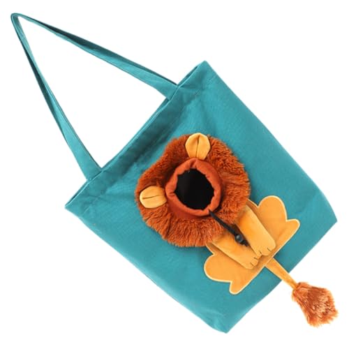 FUTUREORYY Kleine Canvas haustiertasche Schultertragetasche für Katzen und Kleine Hunde Atmungsaktive Tragbare Hundetasche für Reisen und Ausflüge Robust und Bequem für Alltag von FUTUREORYY