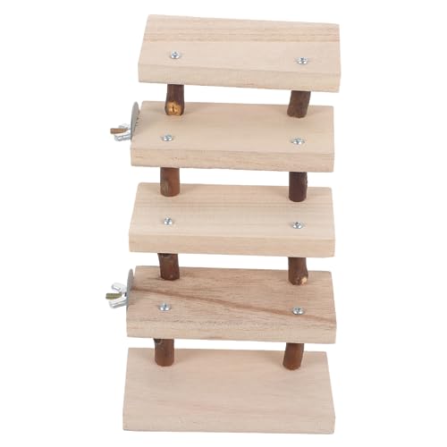 FUTUREORYY Kleine Tier Holzleiter für Hamster und Chinchillas Kletterleiter für Käfigdekoration Langlebig und Sicher Fördert und Beschäftigung für Kleintiere FUTUREORYY Kleine Tier Holzleiter für Hamster und Chinchillas Kletterleiter für Käfigdekoration Langlebig und Sicher Fördert und Beschäftigung für Kleintiere von FUTUREORYY