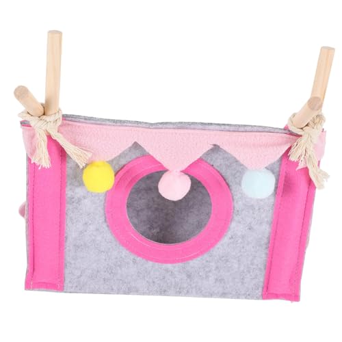 FUTUREORYY Kleines Meerschweinchen Nest Warmes Hamsterbett aus Haltbarem Material Kreatives Versteck für Kleintiere für Kaninchen und Chinchillas Gemütlicher Schlafplatz für Winter FUTUREORYY Kleines Meerschweinchen Nest Warmes Hamsterbett aus Haltbarem Material Kreatives Versteck für Kleintiere für Kaninchen und Chinchillas Gemütlicher Schlafplatz für Winter von FUTUREORYY