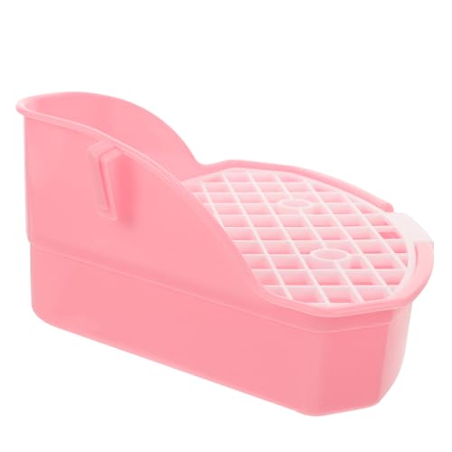 FUTUREORYY Kleintier Ecktoilette aus Langlebigem Kompakte Kaninchen Frettchenstreu Box mit Feinem für Kleine Haustiere Wie Hamster und Meerschweinchen Wiederverwendbar und Platzsparend von FUTUREORYY