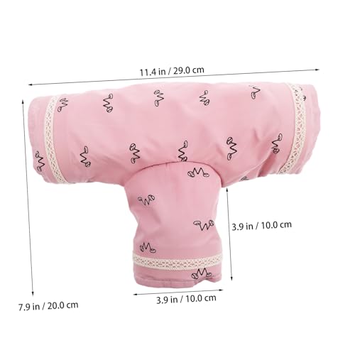 FUTUREORYY Kleintier Spieltunnel Haustiertunnel aus Sicherem Material Rosa Hamster Meerschweinchenröhre zur Beschäftigung und Ruhe Geschenk für Nagerfreunde FUTUREORYY Kleintier Spieltunnel Haustiertunnel aus Sicherem Material Rosa Hamster Meerschweinchenröhre zur Beschäftigung und Ruhe Geschenk für Nagerfreunde von FUTUREORYY