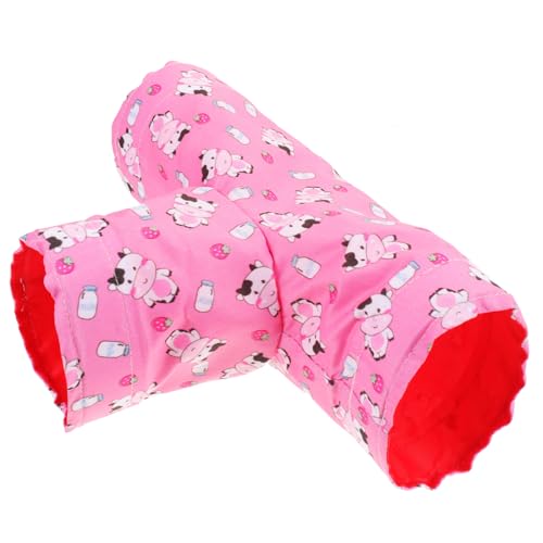 FUTUREORYY Kleintier Tunnel Versteck aus Warmem Material Langlebiger Hamster Meerschweinchen Unterschlupf mit Einzigartigem Design Komfortabel für Kleinen Haustiere als Schlaf Spielplatz FUTUREORYY Kleintier Tunnel Versteck aus Warmem Material Langlebiger Hamster Meerschweinchen Unterschlupf mit Einzigartigem Design Komfortabel für Kleinen Haustiere als Schlaf Spielplatz von FUTUREORYY