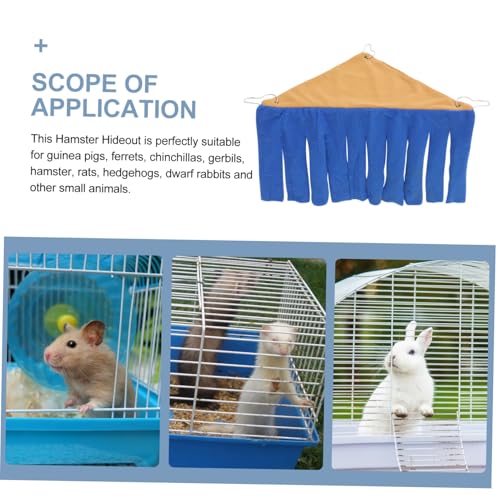 FUTUREORYY Kleintier eckversteck aus Baumwolle mit Tasseln Langlebiges Hamster hängematten Zelt für Meerschweinchen Kaninchen und Frettchen Einfache Anbringung Schutz und Rückzugsort im FUTUREORYY Kleintier eckversteck aus Baumwolle mit Tasseln Langlebiges Hamster hängematten Zelt für Meerschweinchen Kaninchen und Frettchen Einfache Anbringung Schutz und Rückzugsort im von FUTUREORYY