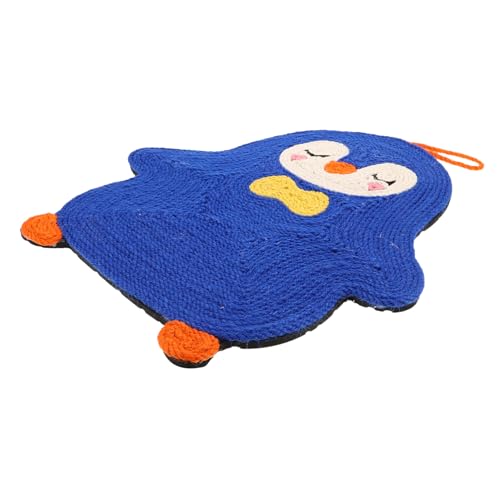 FUTUREORYY Cat Scratching Mat Leichte Und Tragbare Sisal-kratzmatte Im Pinguin-Design Für Katzen Möbel-Schutz Und Spielzeug Für Drinnen Für Kätzchen Und Erwachsene Katzen von FUTUREORYY