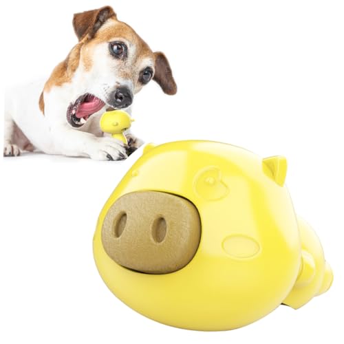 FUTUREORYY Kreatives Kauspielzeug für Lustiges Gelbes Schwein Design aus Langlebigem TPR Material Fördert Zähneputzen und Gesundheit für Spielspaß und Bindung mit Ihrem Haustier FUTUREORYY Kreatives Kauspielzeug für Lustiges Gelbes Schwein Design aus Langlebigem TPR Material Fördert Zähneputzen und Gesundheit für Spielspaß und Bindung mit Ihrem Haustier von FUTUREORYY
