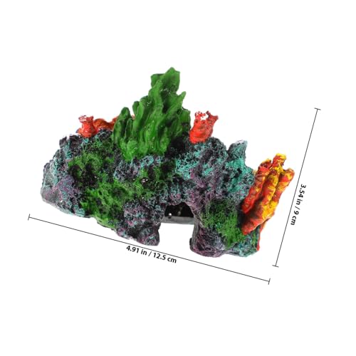 FUTUREORYY Künstliches Ornament Aquarium Dekoration Stabile Versteckfunktion Bunte Korallen für Fischbecken Natürliche Aquarienlandschaft FUTUREORYY Künstliches Ornament Aquarium Dekoration Stabile Versteckfunktion Bunte Korallen für Fischbecken Natürliche Aquarienlandschaft von FUTUREORYY