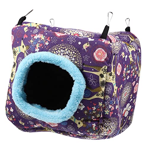 FUTUREORYY Kuschelplatz für Kleintiere Bequemes Nest für Hamster Meerschweinchen Chinchillas mit Warmem und Strapazierfähigem Material für Einen Gemütlichen Schlafplatz im Käfig FUTUREORYY Kuschelplatz für Kleintiere Bequemes Nest für Hamster Meerschweinchen Chinchillas mit Warmem und Strapazierfähigem Material für Einen Gemütlichen Schlafplatz im Käfig von FUTUREORYY