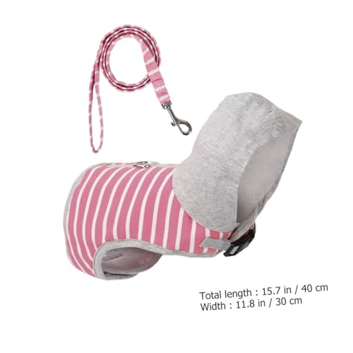 FUTUREORYY No Pull Katzen Brustgeschirr mit Leine Atmungsaktive Weste für Katzen Verstellbares Softgeschirr zur Druckverteilung Komfortabel und Sicher für Spaziergänge S Rosa FUTUREORYY No Pull Katzen Brustgeschirr mit Leine Atmungsaktive Weste für Katzen Verstellbares Softgeschirr zur Druckverteilung Komfortabel und Sicher für Spaziergänge S Rosa von FUTUREORYY