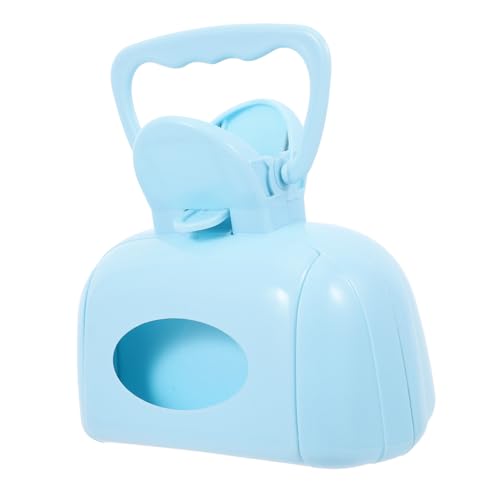 FUTUREORYY Obermaterial Zum Aufsammeln Von Hundekot Tragbarer Haustierkotsammler Hundekot Rechen Schaufeln Für Hundefutter Tragbarer Kotschaufel Hühnerschaufel Für KOT Abs Sky-Blue von FUTUREORYY