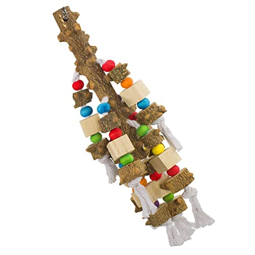 FUTUREORYY Papageien Beißspielzeug Vogelspielzeug Papageienkäfig Papageien Hängespielzeug Vogel Beißspielzeug Vogel Kauspielzeug Haustier Papageien Vogelkäfig Vogel von FUTUREORYY