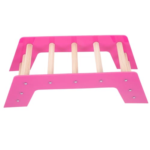 FUTUREORYY Papageien Kletterleiter aus Verstellbare Brücke für Kleintiere Sicheres Trainingszubehör für Hamster Wellensittiche und Nymphensittiche Handgefertigt FUTUREORYY Papageien Kletterleiter aus Verstellbare Brücke für Kleintiere Sicheres Trainingszubehör für Hamster Wellensittiche und Nymphensittiche Handgefertigt von FUTUREORYY