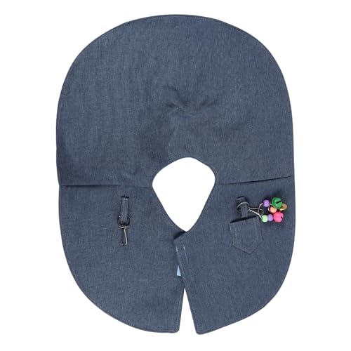 FUTUREORYY Papageienschultern Schulterpapagei Papagei Kratzfest Abdeckung kratzen Zubehör Bird Toys papageienspielzeug Parrot Toys Vogel-Schulterschal Vogelschutz Kratzfest Baumwolle Blue von FUTUREORYY