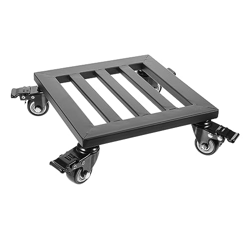 FUTUREORYY Pflanzenroller mit Rädern Metall Pflanzenständer für Blumentöpfe Robuste Blumenkübel Basis für und Außenbereich Dekorative Lösung für Zuhause von FUTUREORYY