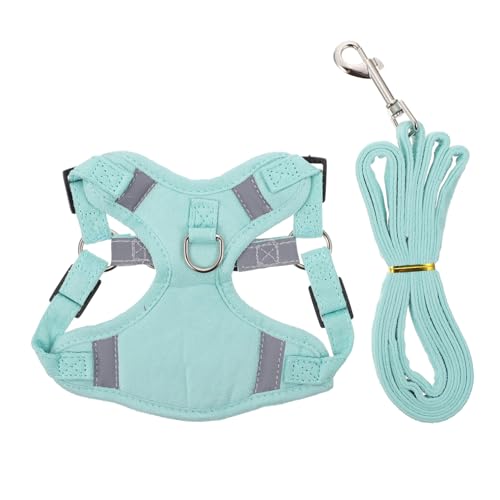 FUTUREORYY Reflektierendes Katzen Geschirr mit Verstellbarem Brustgeschirr und Leine aus Edelstahlring Sicheres Outdoor Walking Harness für Kleine Katzen Atmungsaktiv und Ausbruchsicher FUTUREORYY Reflektierendes Katzen Geschirr mit Verstellbarem Brustgeschirr und Leine aus Edelstahlring Sicheres Outdoor Walking Harness für Kleine Katzen Atmungsaktiv und Ausbruchsicher von FUTUREORYY