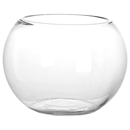 FUTUREORYY Rundes Aquarium für Betta Fische und Goldfische Transparentes Tankdesign für Tischdekoration Pflegeleicht und Platzsparend für Büro und Zuhause FUTUREORYY Rundes Aquarium für Betta Fische und Goldfische Transparentes Tankdesign für Tischdekoration Pflegeleicht und Platzsparend für Büro und Zuhause von FUTUREORYY