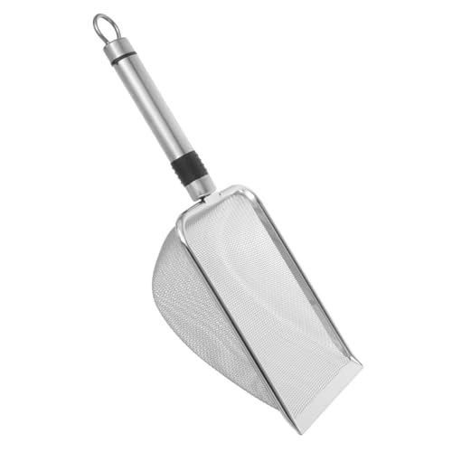 FUTUREORYY Schaufel Für Katzenstreu Rostfrei Schwer Sieben Bußgeld Scoop Wurf Sichter Sichtung Mesh-streuschaufel Schaufeln Schaufelstreu Aus Edelstahl Müllschaufel Silver FUTUREORYY Schaufel Für Katzenstreu Rostfrei Schwer Sieben Bußgeld Scoop Wurf Sichter Sichtung Mesh-streuschaufel Schaufeln Schaufelstreu Aus Edelstahl Müllschaufel Silver von FUTUREORYY