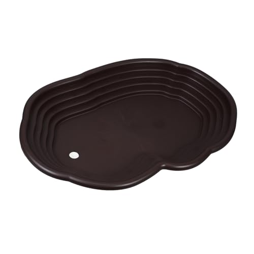 FUTUREORYY Schildkrötenbadewanne Badewasserschale Für Reptilien Schildkrötenbecken Schlangenwasserschale Einsiedlerkrebs-wasserbecken Große Wasserschale Für Reptilien Froschteich Coffee Abs FUTUREORYY Schildkrötenbadewanne Badewasserschale Für Reptilien Schildkrötenbecken Schlangenwasserschale Einsiedlerkrebs-wasserbecken Große Wasserschale Für Reptilien Froschteich Coffee Abs von FUTUREORYY