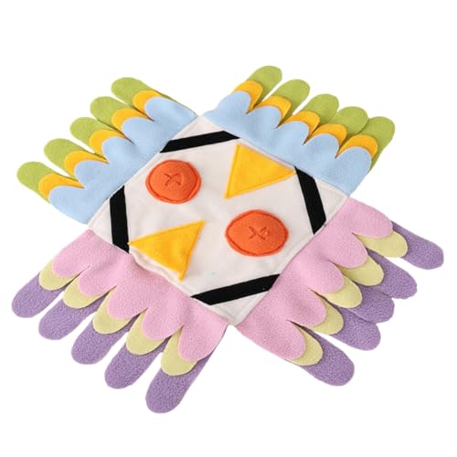 FUTUREORYY Schnüffelmatte für Interaktive Futterspielmatte Fördert Natürliche Futtersuche für Kleine und Mittelgroße Farbenfrohes Design zur Stressreduzierung und Beschäftigung FUTUREORYY Schnüffelmatte für Interaktive Futterspielmatte Fördert Natürliche Futtersuche für Kleine und Mittelgroße Farbenfrohes Design zur Stressreduzierung und Beschäftigung von FUTUREORYY
