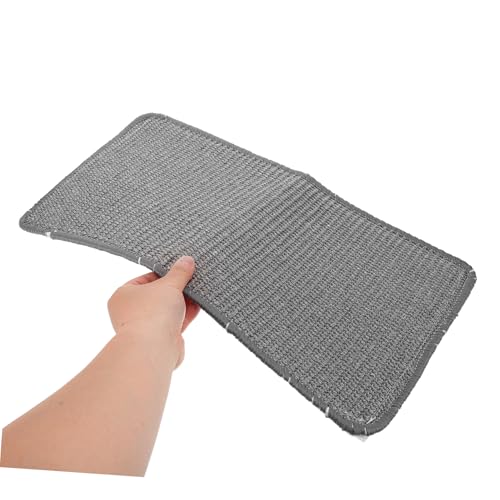FUTUREORYY Sisal Katzenkratzmatte Selbstklebend Vertikal Wandmontage Kratzschutz Möbel Sofa Schutz Kratzbrett für Katzen Platzsparend Abfallen von FUTUREORYY
