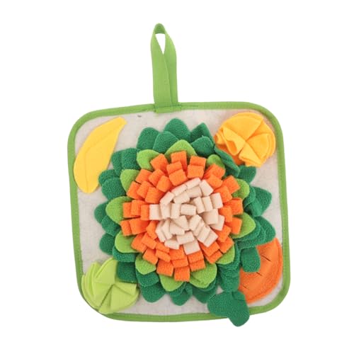FUTUREORYY Snuffle Mat für Kleine Tiere Interaktives Fütterungsspiel Langsames Futterpad Fördert Schnüffelfähigkeiten und Natürliches Suchverhalten Geeignet für Kaninchen Hamster FUTUREORYY Snuffle Mat für Kleine Tiere Interaktives Fütterungsspiel Langsames Futterpad Fördert Schnüffelfähigkeiten und Natürliches Suchverhalten Geeignet für Kaninchen Hamster von FUTUREORYY