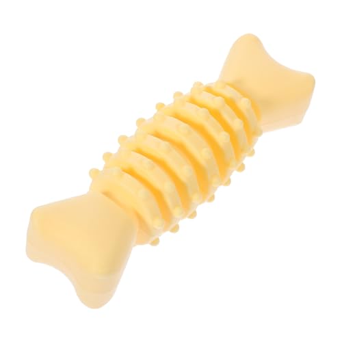FUTUREORYY Spielzeugschleifenstäbchen Haustier Hundespielzeug Zahnen Welpe Kauspielzeug für Hunde für kleine Hunde Fliegenspielzeug für draußen Yellow FUTUREORYY Spielzeugschleifenstäbchen Haustier Hundespielzeug Zahnen Welpe Kauspielzeug für Hunde für kleine Hunde Fliegenspielzeug für draußen Yellow von FUTUREORYY