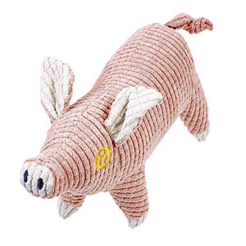 FUTUREORYY Schweinchen Kauspielzeug Für Haustiere Bissfestes Quietschendes Spielzeug Zur Stressbewältigung Und Zahnpflege Für Hunde Für Kleine Und Mittlere Rassen von FUTUREORYY
