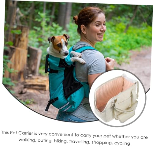 FUTUREORYY Tragbare Haustier Transporttasche mit Schultergurt Leichte Verschleißfeste Tragetasche für Kleine Katzen und Welpen für Outdoor Reisen und Sicheren Transport Kleiner Tiere von FUTUREORYY