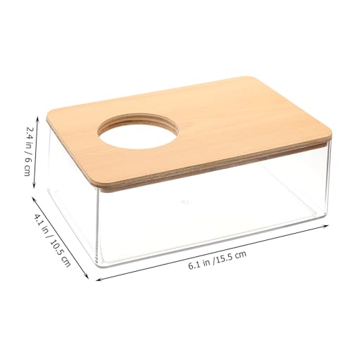 FUTUREORYY Transparente Verschleißfeste Hamster Badewanne und Sandbadbox Vielseitig als Badezimmer und Toilette für Kleine Haustiere Einfach zu Reinigen und Montagefreundlich für Hamster und von FUTUREORYY