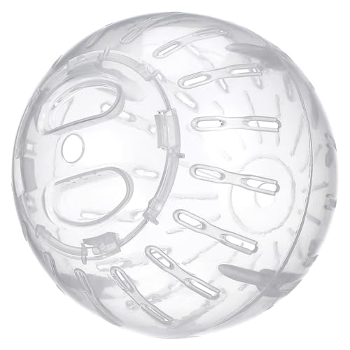 FUTUREORYY Transparenter Hamster Laufball mit Belüftung Abnehmbar und Leicht zu Reinigen für Zwerghamster Rennmäuse Igel und Kleine Haustiere Geeignet Sicherer Spielball für Bewegung im von FUTUREORYY