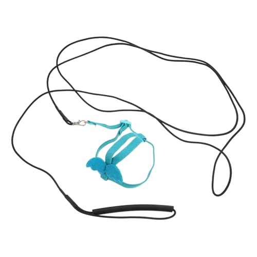FUTUREORYY Verschleißfestes Papageien Geschirr mit Verstellbarem Tragbarem Fluggeschirr für Wellensittiche und Kleine Vögel Praktisch und Sicher für Outdoor Ausflüge mit Rutschfestem Griff FUTUREORYY Verschleißfestes Papageien Geschirr mit Verstellbarem Tragbarem Fluggeschirr für Wellensittiche und Kleine Vögel Praktisch und Sicher für Outdoor Ausflüge mit Rutschfestem Griff von FUTUREORYY