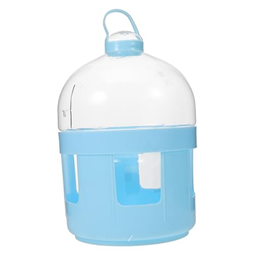 FUTUREORYY Vogel Wasserspender Transparenter Wasserbehälter Für Haustiervögel Vogeltränke Für Papageien Und Tauben Für Vogelkäfige Zu Reinigen von FUTUREORYY