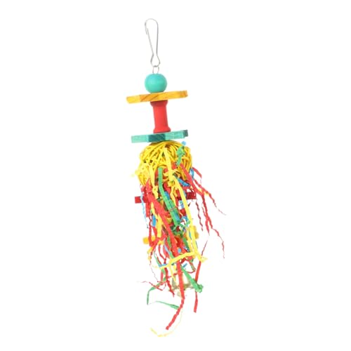FUTUREORYY Vogelspielzeug aus Natürlichem Holz Hängendes Kauspielzeug für Wellensittiche und Nymphensittiche Farbenfrohes und Ansprechendes zur Beschäftigung und Kauverhaltens FUTUREORYY Vogelspielzeug aus Natürlichem Holz Hängendes Kauspielzeug für Wellensittiche und Nymphensittiche Farbenfrohes und Ansprechendes zur Beschäftigung und Kauverhaltens von FUTUREORYY