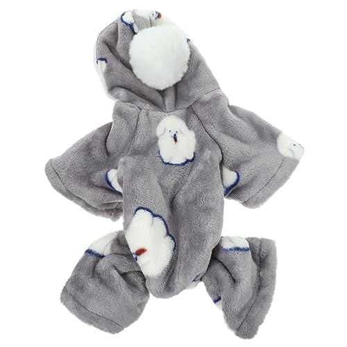 FUTUREORYY Warme Welpekleidung kalt Hund Warmer Mantel thermischer Welpenmantel Hundekostüme Bequeme Hundekleidung Abdeckung warme Welpenkleidung Winterkleidung für Haustiere Baumwolle Grau FUTUREORYY Warme Welpekleidung kalt Hund Warmer Mantel thermischer Welpenmantel Hundekostüme Bequeme Hundekleidung Abdeckung warme Welpenkleidung Winterkleidung für Haustiere Baumwolle Grau von FUTUREORYY