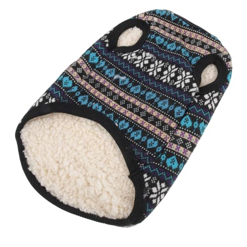 FUTUREORYY Warmer Hundepullover mit Rollkragen Weicher Elastischer Haustier Jumper für Kleine und Mittlere Hunde Wintertauglicher Gemütlicher Hundemantel für Herbst und Kalte von FUTUREORYY