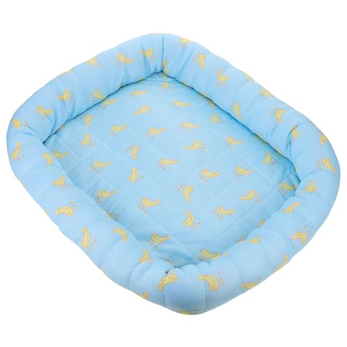 FUTUREORYY Waschbare Kühlmatte Aus Eisseide Für Haustiere, Sommer-schlafunterlage Für Hunde Und Katzen, Atmungsaktives Und Tragbares Kissen Für Autositze Zu Hause, Auf Reisen, 45 X 40 cm von FUTUREORYY