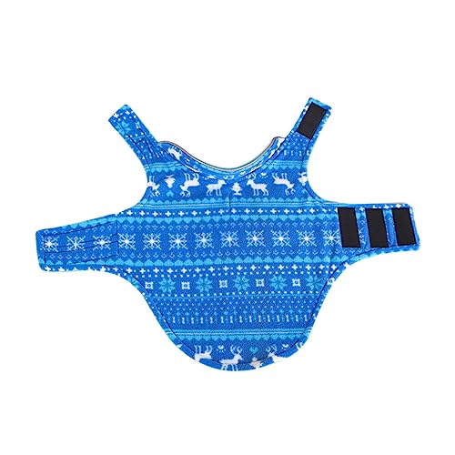 FUTUREORYY Weihnachtliche Hundebekleidung und Dekorative Hundejacke aus Doppelseitigem Fleece für Herbst und Winter Erhältlich und Festliche Anlässe von FUTUREORYY