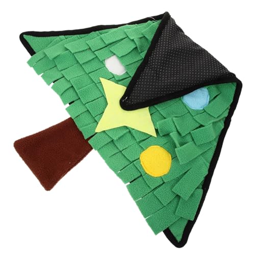 FUTUREORYY Weihnachtliche Schnüffelmatte für Waschbare Futterspielmatte Fördert Langsames Füttern und Natürliche Futtersuche für Welpen und Haustiere Tragbar Reinigen FUTUREORYY Weihnachtliche Schnüffelmatte für Waschbare Futterspielmatte Fördert Langsames Füttern und Natürliche Futtersuche für Welpen und Haustiere Tragbar Reinigen von FUTUREORYY