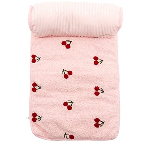 FUTUREORYY Yunduofeng Pet Matte Haustier für Katzen Plüsch Nest drinnen Katzenbett kleines Tierbett Hundebett für den Haushalt Bequeme Haustiermatte Hundeschlafbett Haustierschlafmatte Tuch FUTUREORYY Yunduofeng Pet Matte Haustier für Katzen Plüsch Nest drinnen Katzenbett kleines Tierbett Hundebett für den Haushalt Bequeme Haustiermatte Hundeschlafbett Haustierschlafmatte Tuch von FUTUREORYY