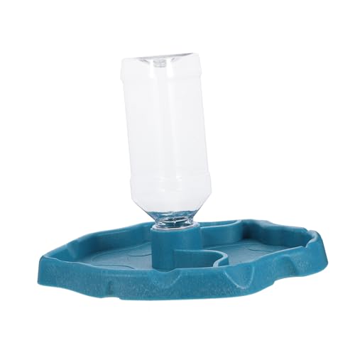 FUTUREORYY automatische Wasserzufuhr Leopard Gecko Tank Zubehör Futternapf für Reptilien Wasserspender für Schildkröten Futter- und Wassernapf für Frettchen Abs Sky-Blue FUTUREORYY automatische Wasserzufuhr Leopard Gecko Tank Zubehör Futternapf für Reptilien Wasserspender für Schildkröten Futter- und Wassernapf für Frettchen Abs Sky-Blue von FUTUREORYY