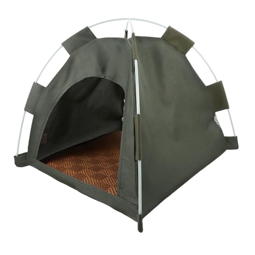 FUTUREORYY faltbares katzenhaus katzenzelt Haustierzelt Camping Tierzelt für Katzen Hundezelthaus Schlafzelt für Kätzchen kleines Zelthaus für Haustiere Kätzchenzelt Oxford-Stoff Green FUTUREORYY faltbares katzenhaus katzenzelt Haustierzelt Camping Tierzelt für Katzen Hundezelthaus Schlafzelt für Kätzchen kleines Zelthaus für Haustiere Kätzchenzelt Oxford-Stoff Green von FUTUREORYY